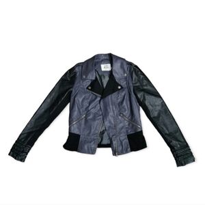 Vera Moda Faux Leather Moto Jacket